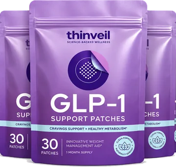 Thinveil GLP-1 Support Patches — 3 packs, 60-day supply